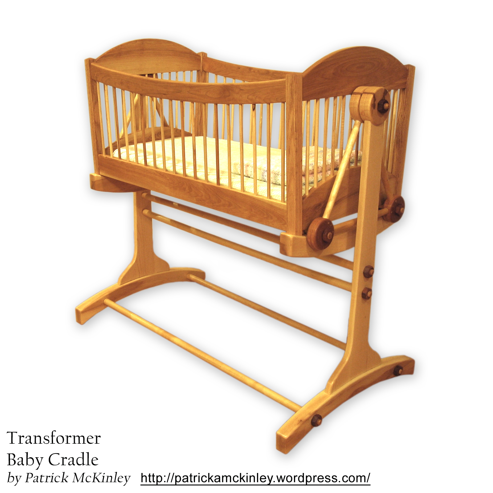 baby-cradle-with-title | Patrick A. McKinley's Woodworking ...